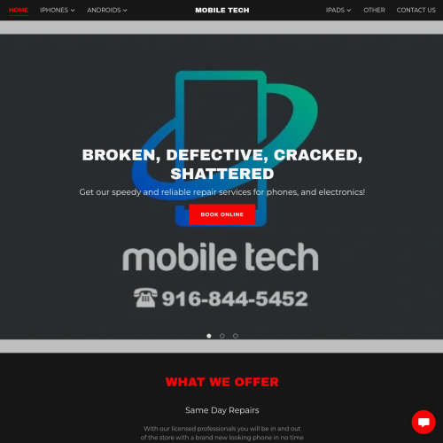 Mobile Tech Repair in Sacramento, CA