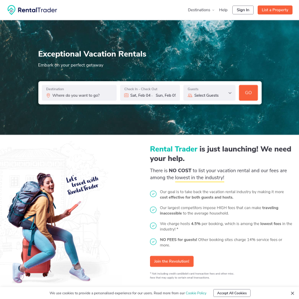 Rental Trader: Vacation Rentals and Accommodations